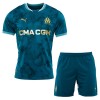 Conjunto (Camiseta+Pantalón Corto) Olympique de Marseille Segunda Equipación 2024-25 - Niño